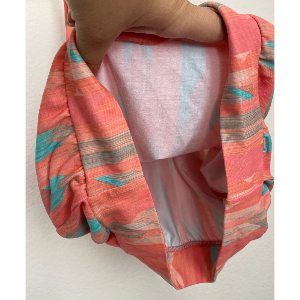 PrAna • Andie Abstract Print Thin Racerback Strap Activewear Tank Top - Picture 7 of 14